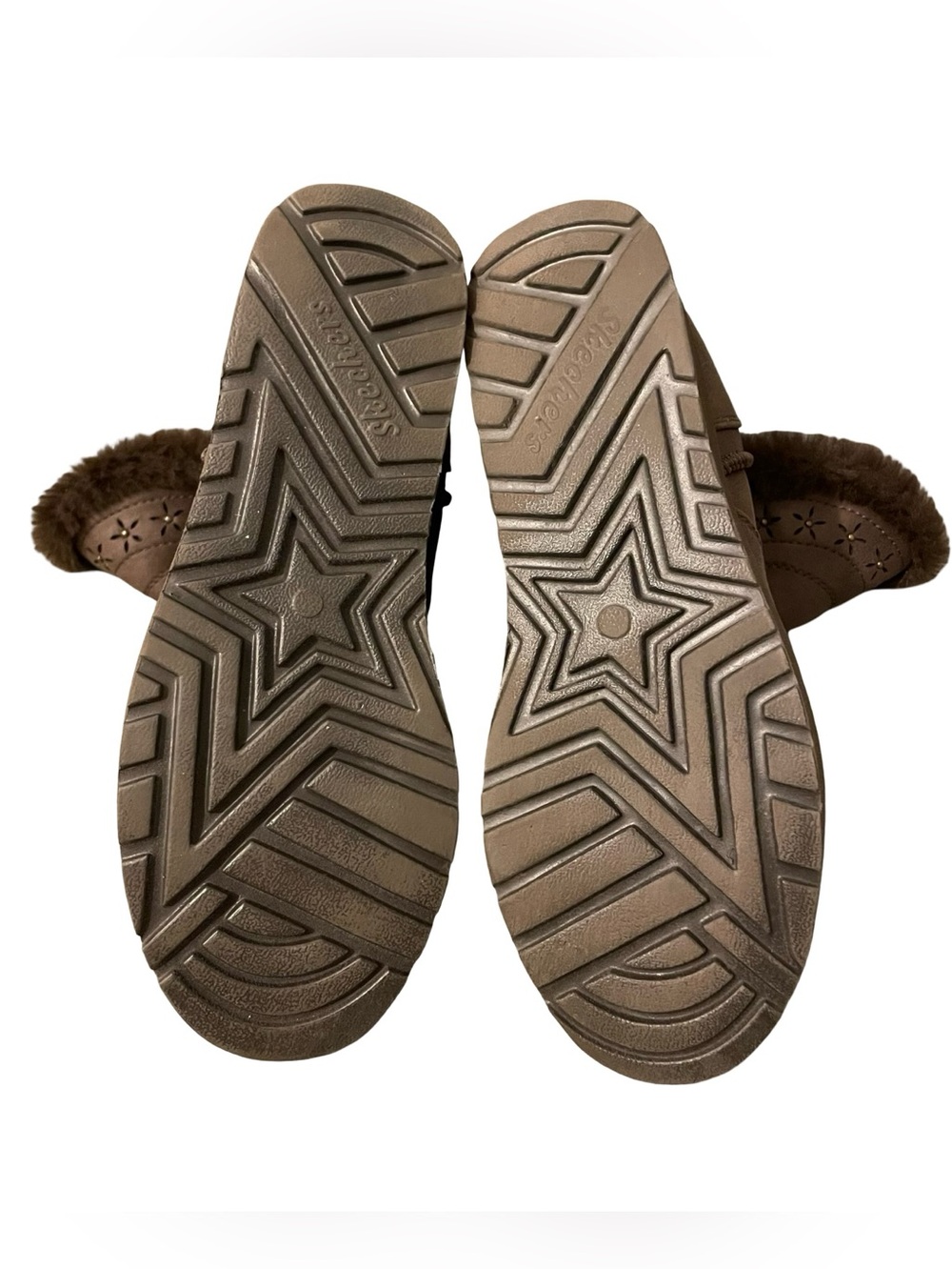 SKECHERS Keepsakes Wedge - Cozy Peak Brown Boot Size 6.5 - Picture 9 of 9